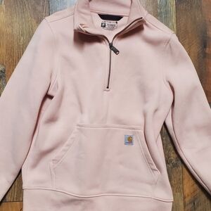 Carhartt quarter zipped relaxed fit sweatshirt